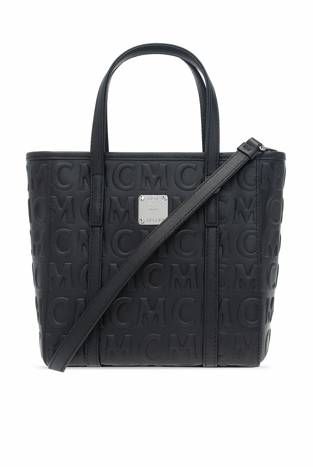 BLACK Shoulder bag with logo