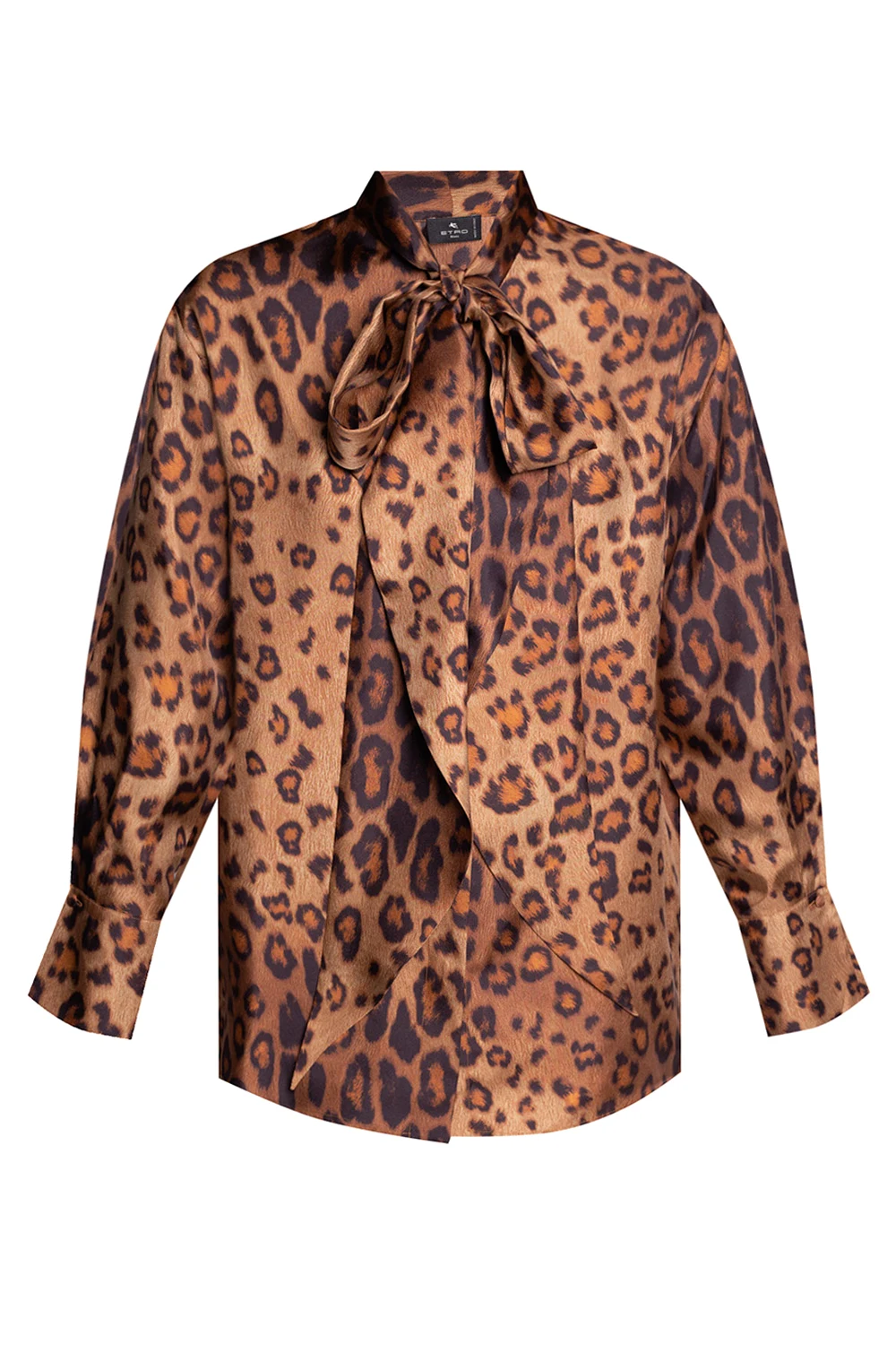 Leopard-printed shirt