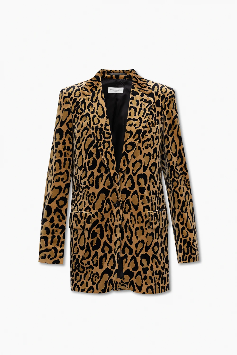 Blazer with animal motif