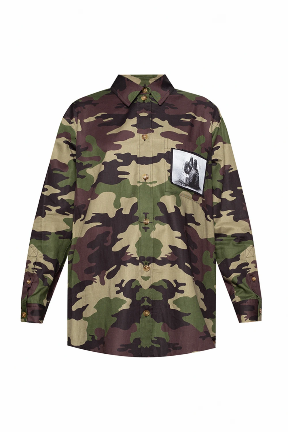 GREEN Camo shirt