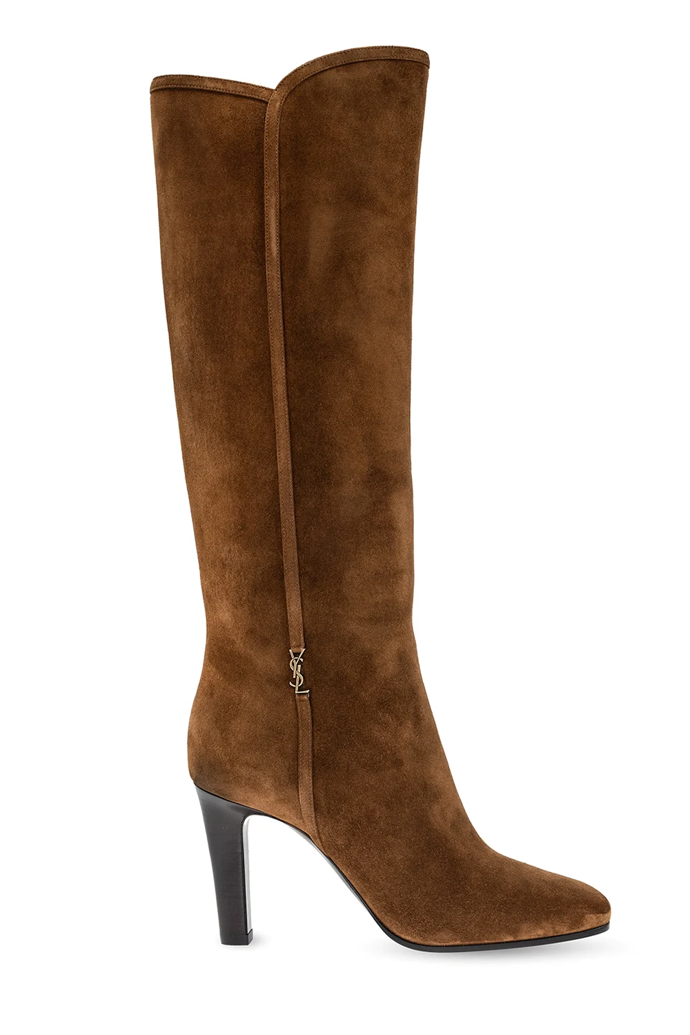 ‘Jane’ heeled knee-high boots