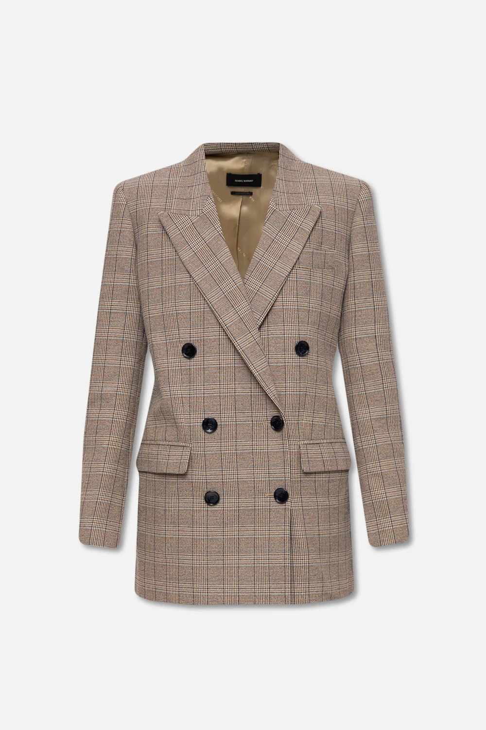 beige ‘Nevim’ double-breasted blazer