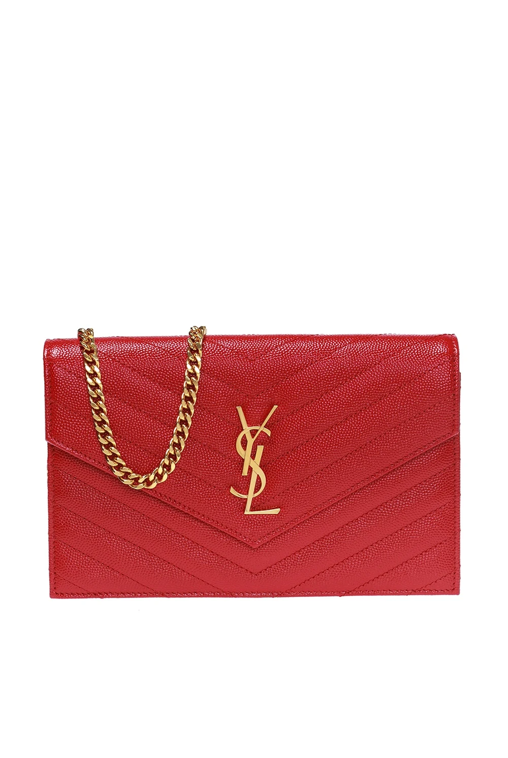 'Monogram' quilted shoulder bag