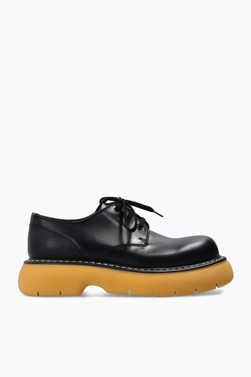 ‘The Bounce’ leather platform shoes