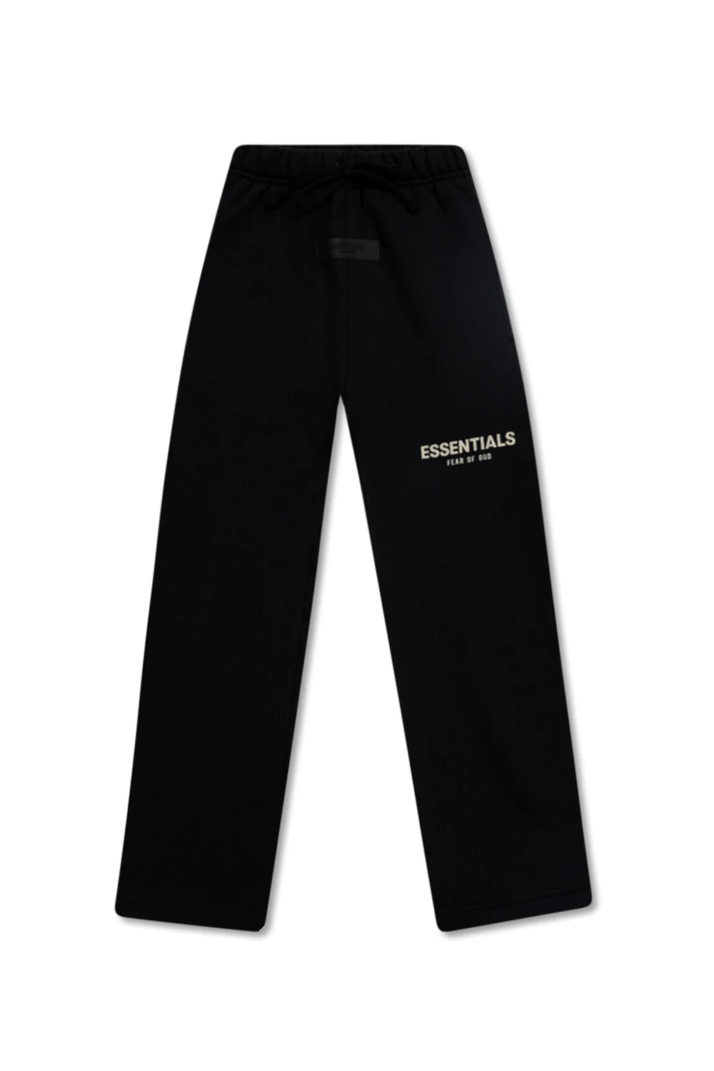 BLACK Sweatpants with logo