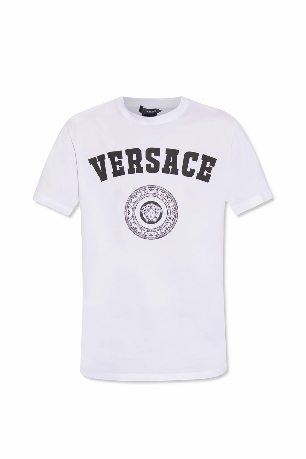 WHITE T-shirt with logo