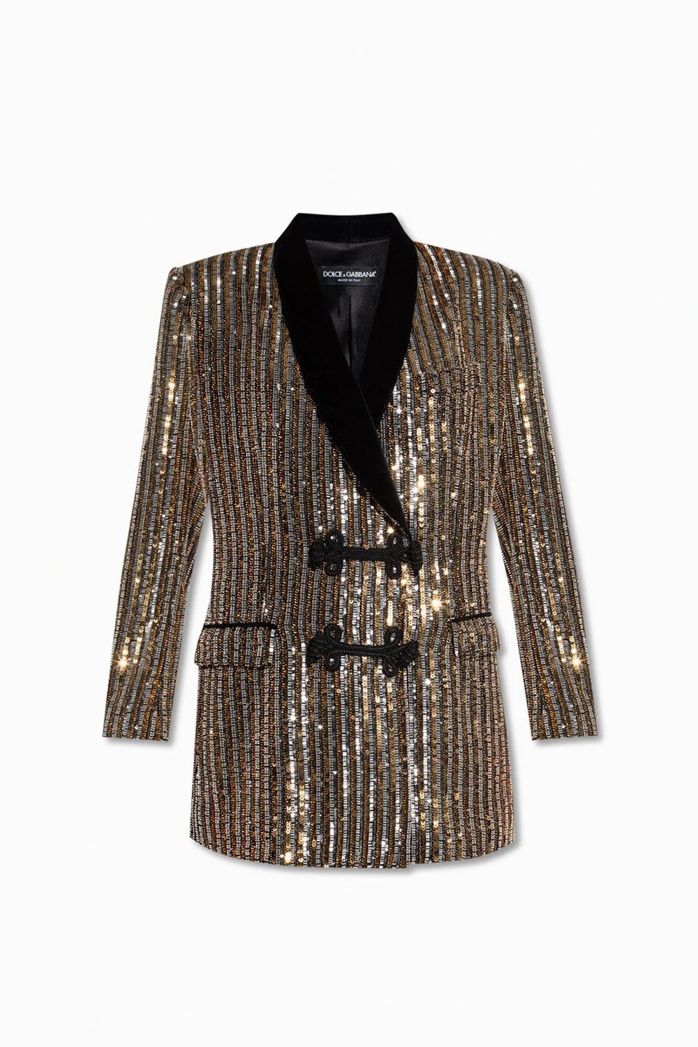 GOLD Blazer with sequins