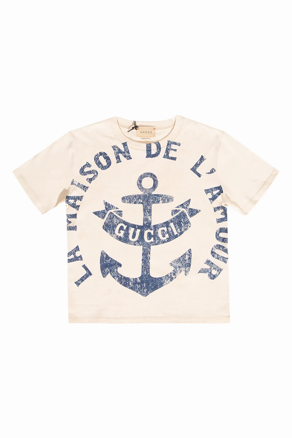 beige Printed T-shirt