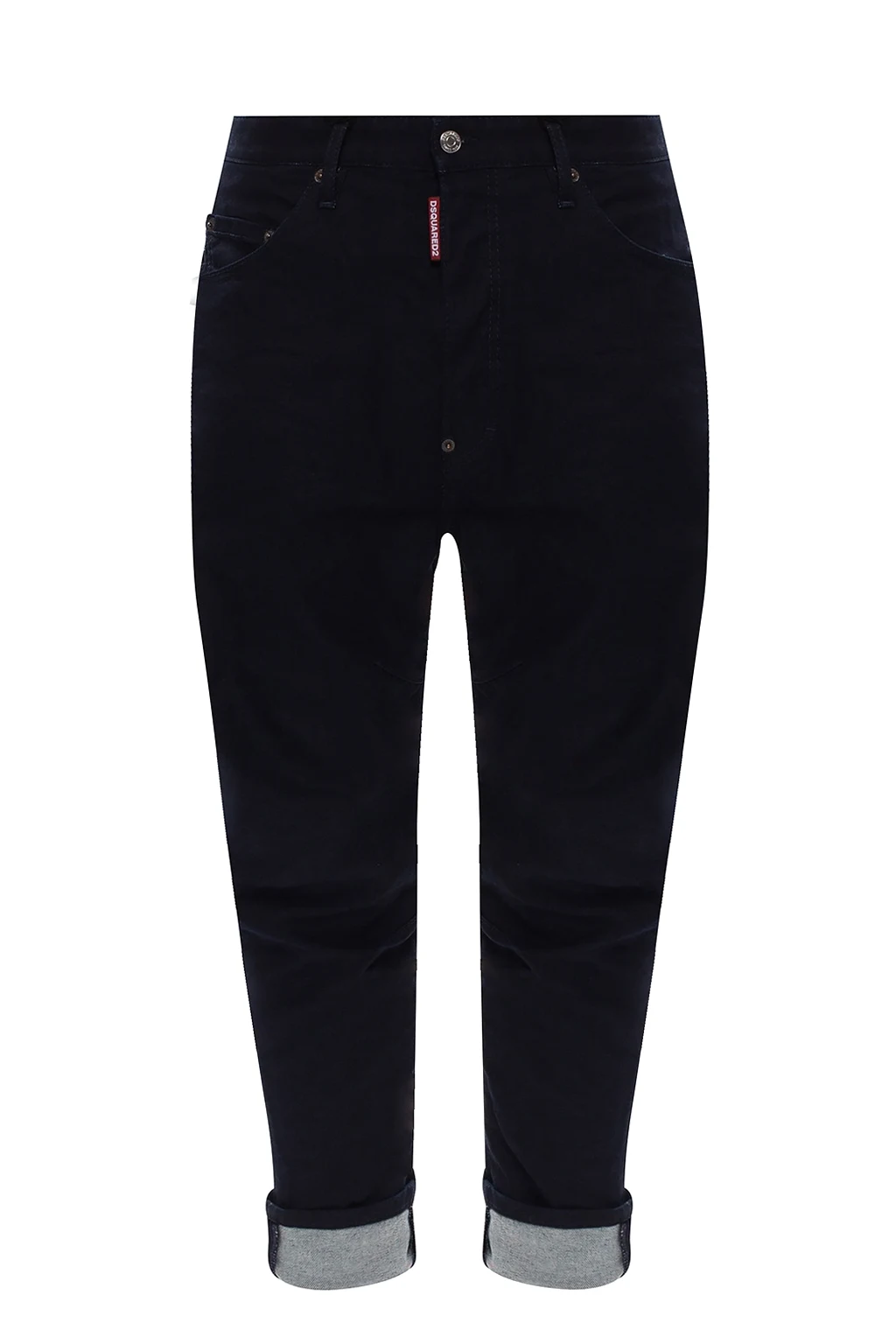 Jeansy z logo 'Combat Jean'