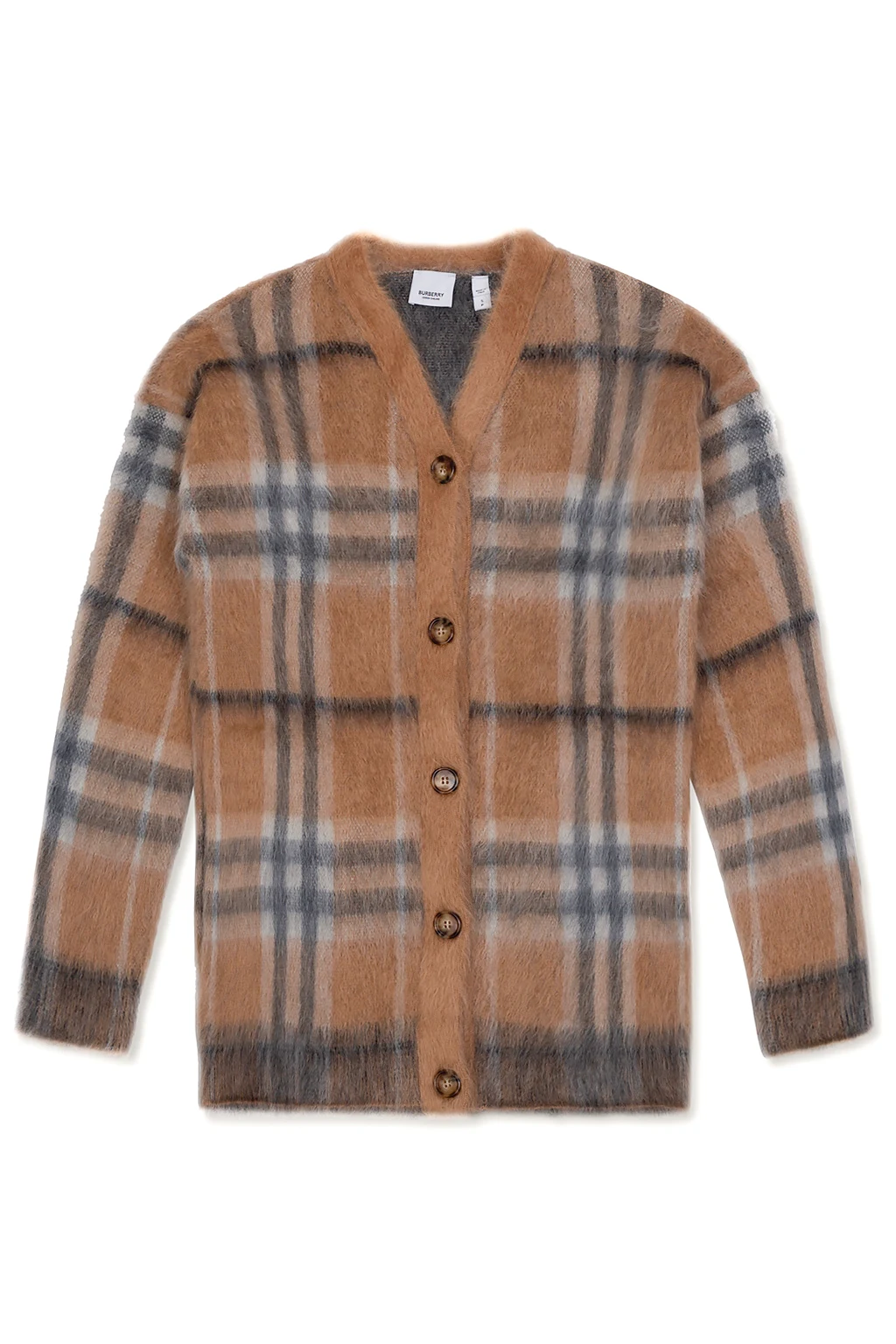 beige Mohair cardigan