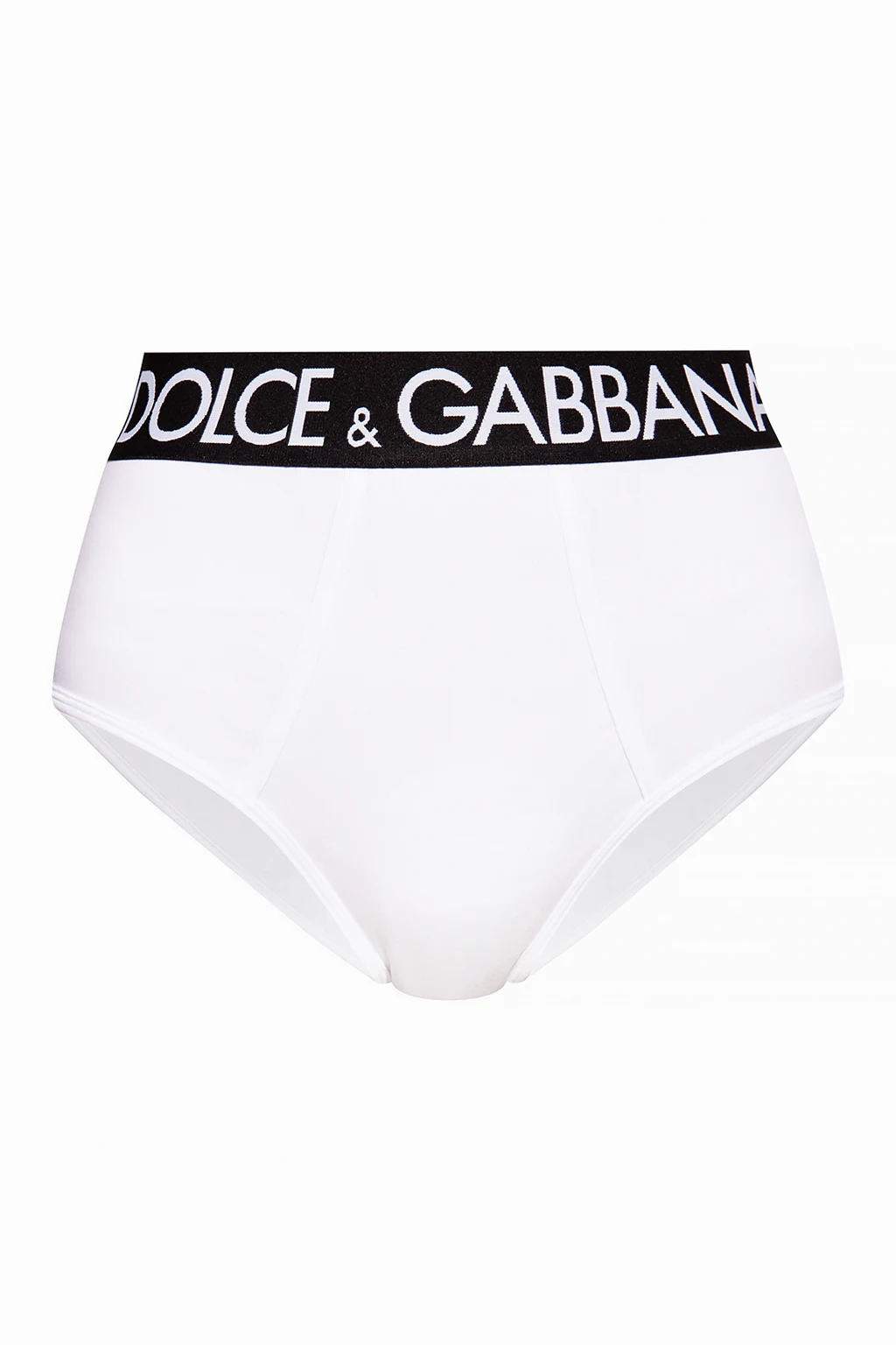 High-rise briefs with logo