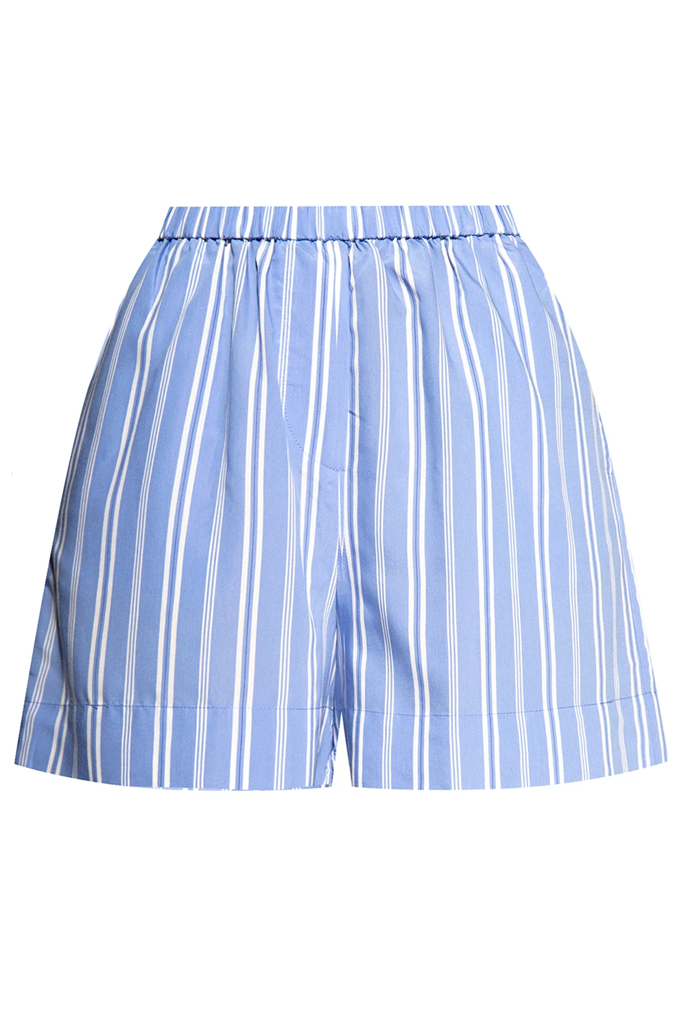 BLUE Striped shorts