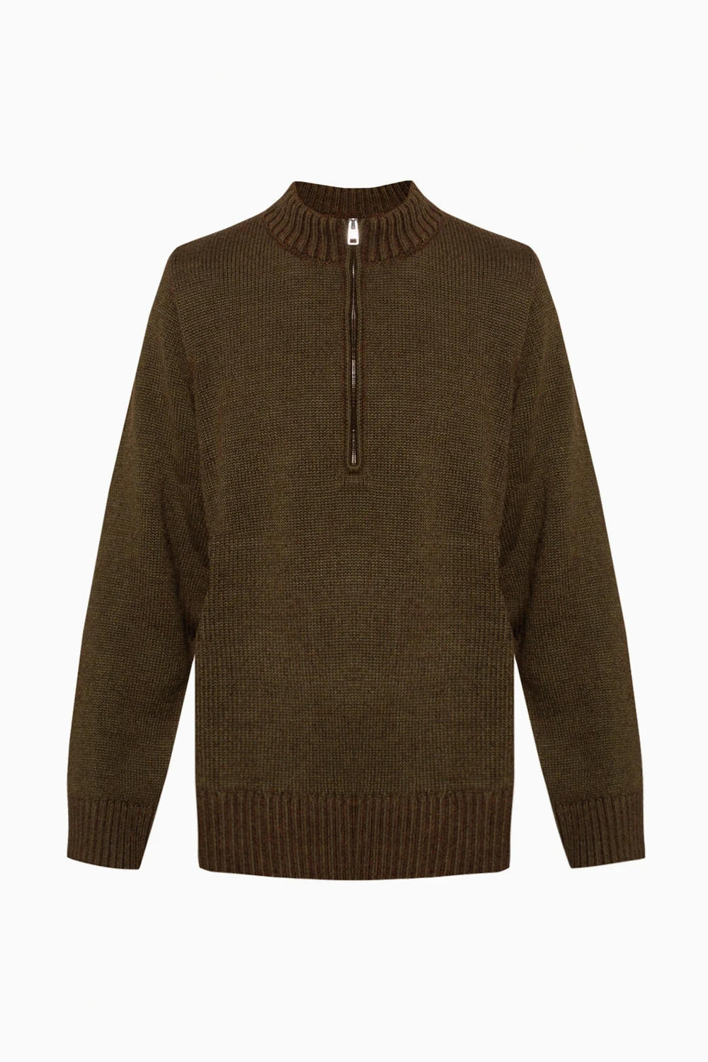 Rib-knit sweater