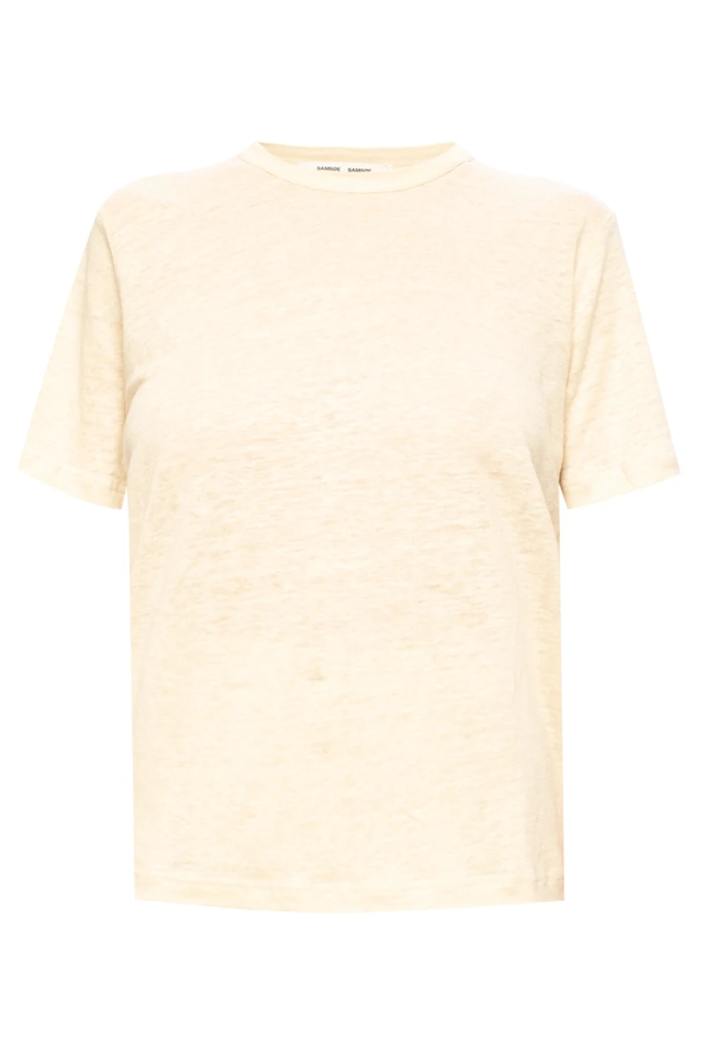 beige ‘Doretta’ linen T-shirt