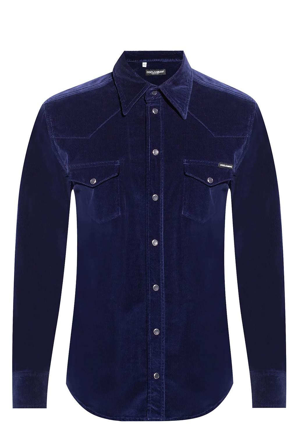 NAVY BLUE Corduroy shirt