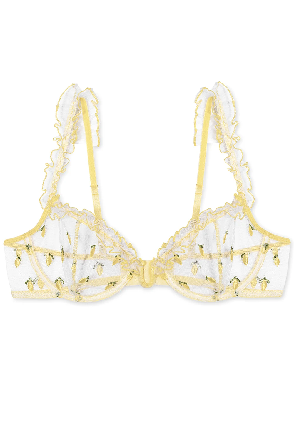 YELLOW  ‘Citron’ underwire bra