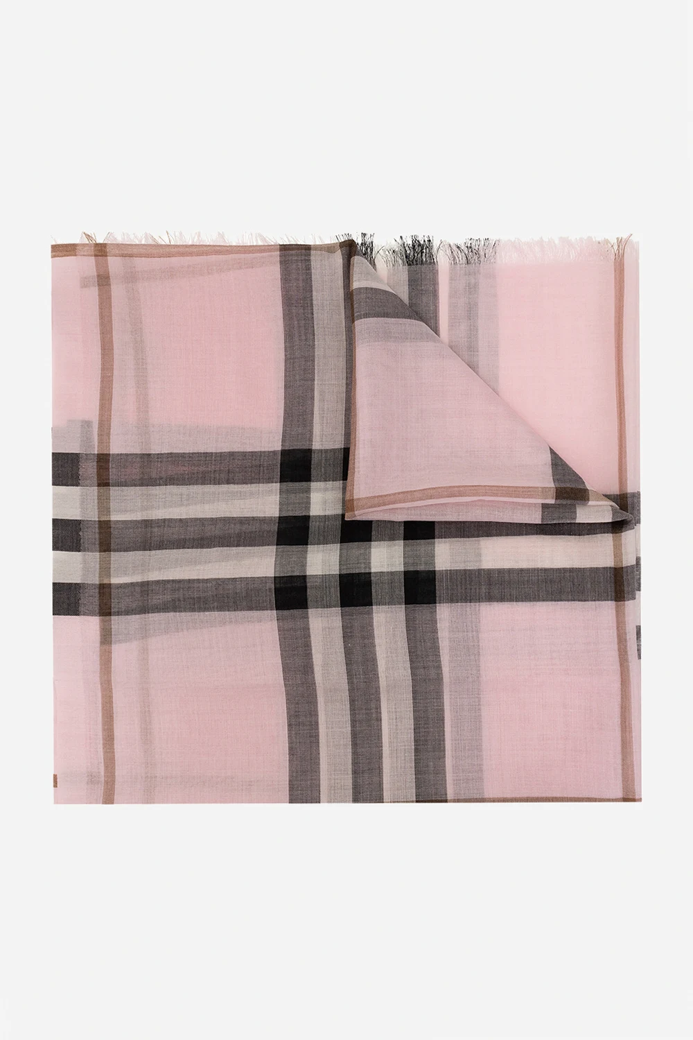 Checked scarf