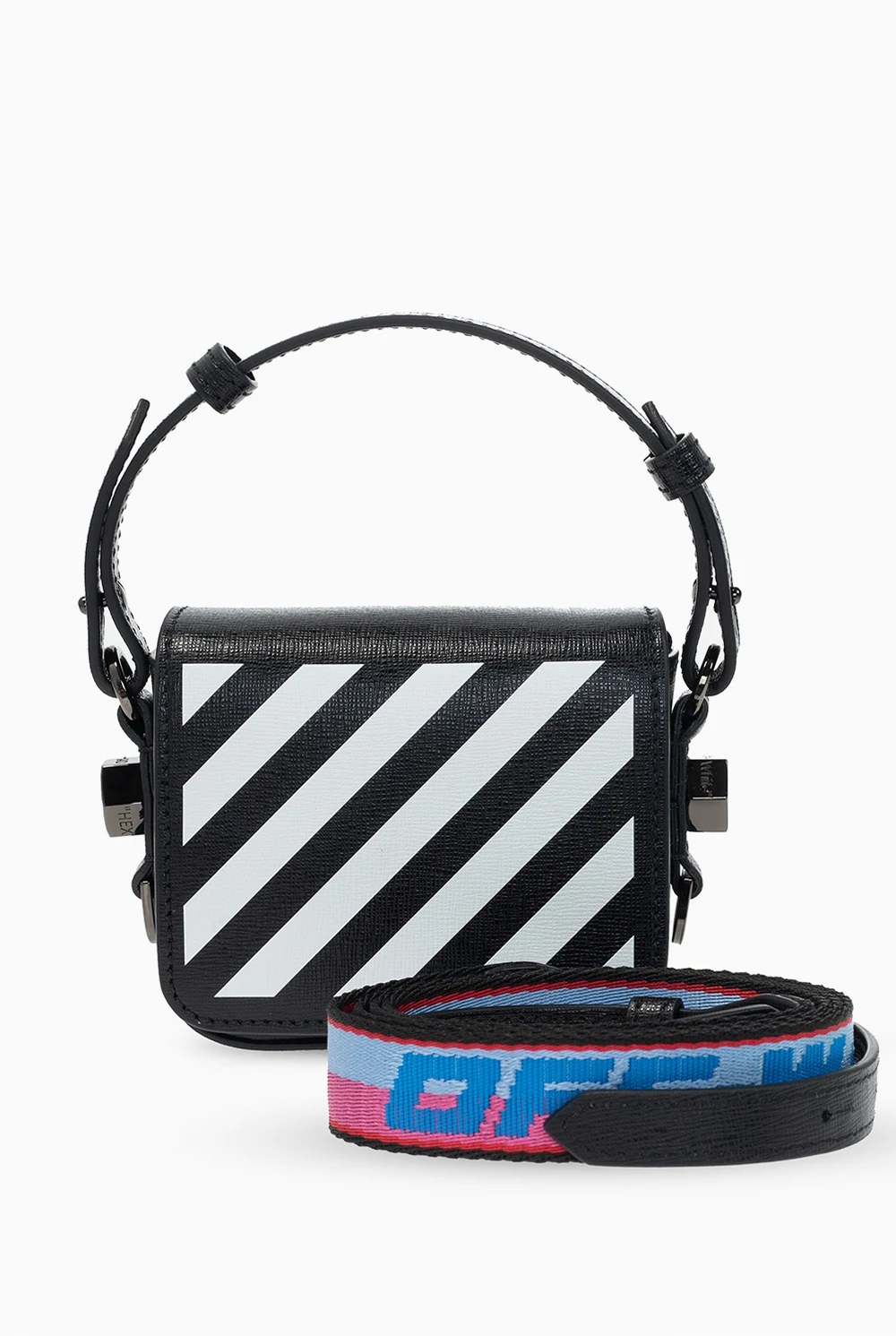 ‘Diag Baby Flap’ shoulder bag