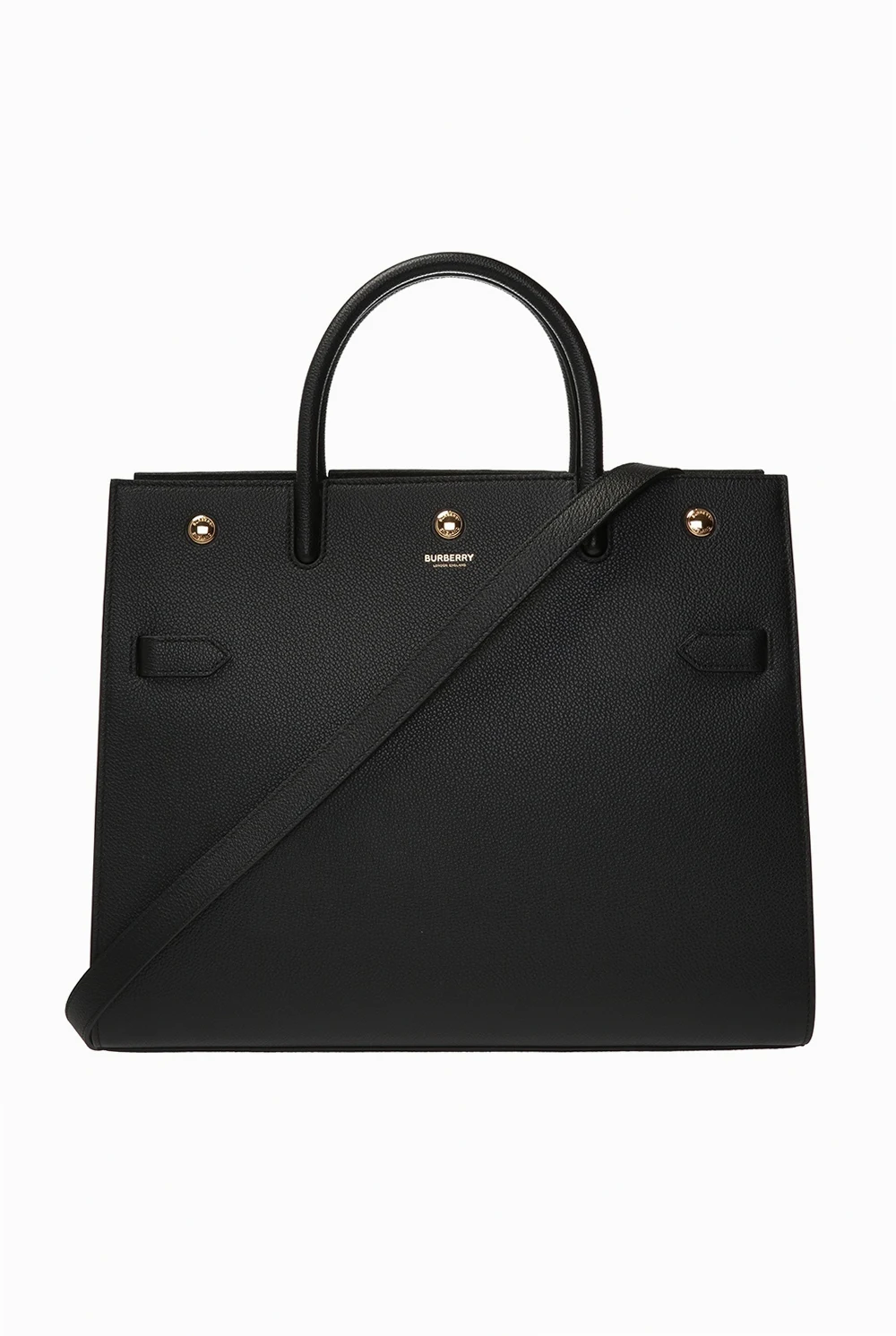 BLACK 'Title' shoulder bag