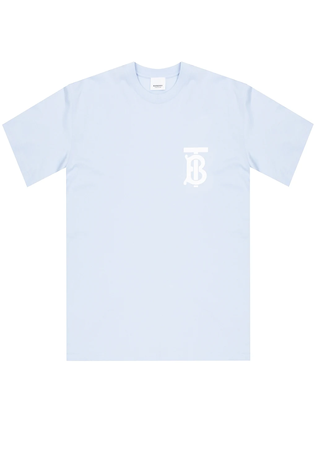 light blue Logo-printed T-shirt