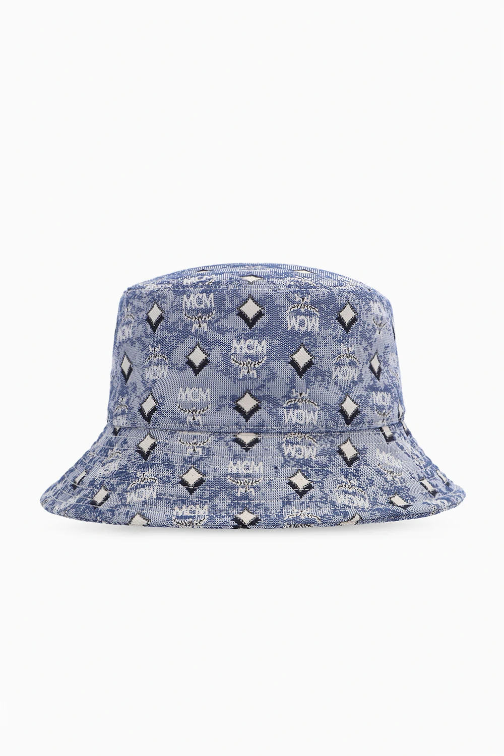 BLUE Patterned bucket hat