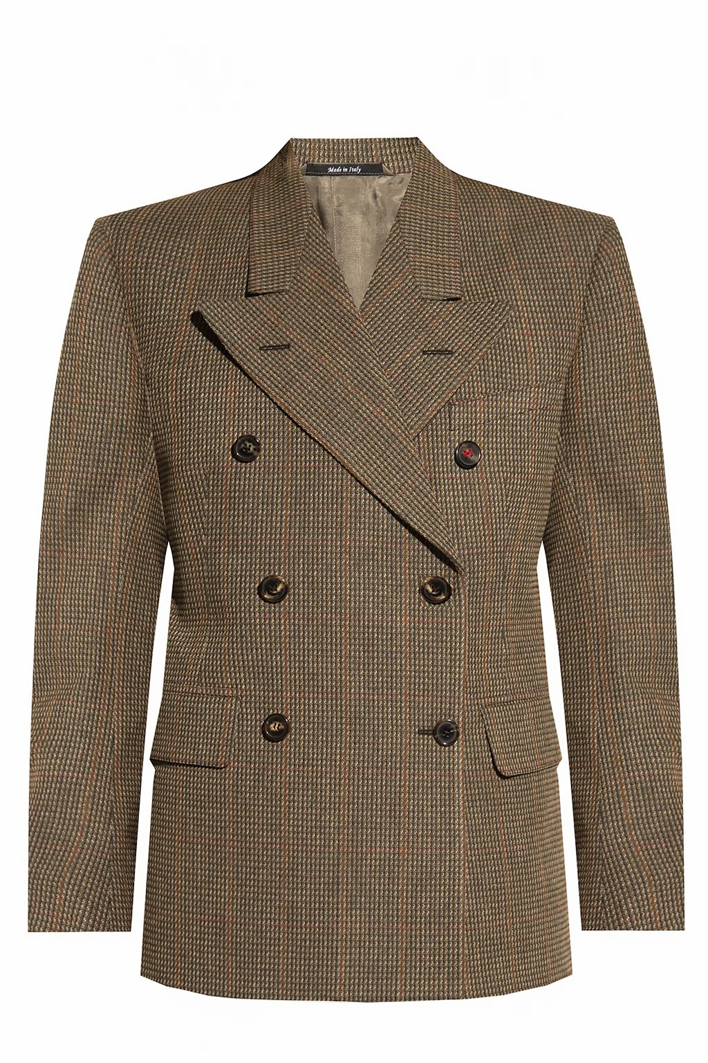 Checked blazer