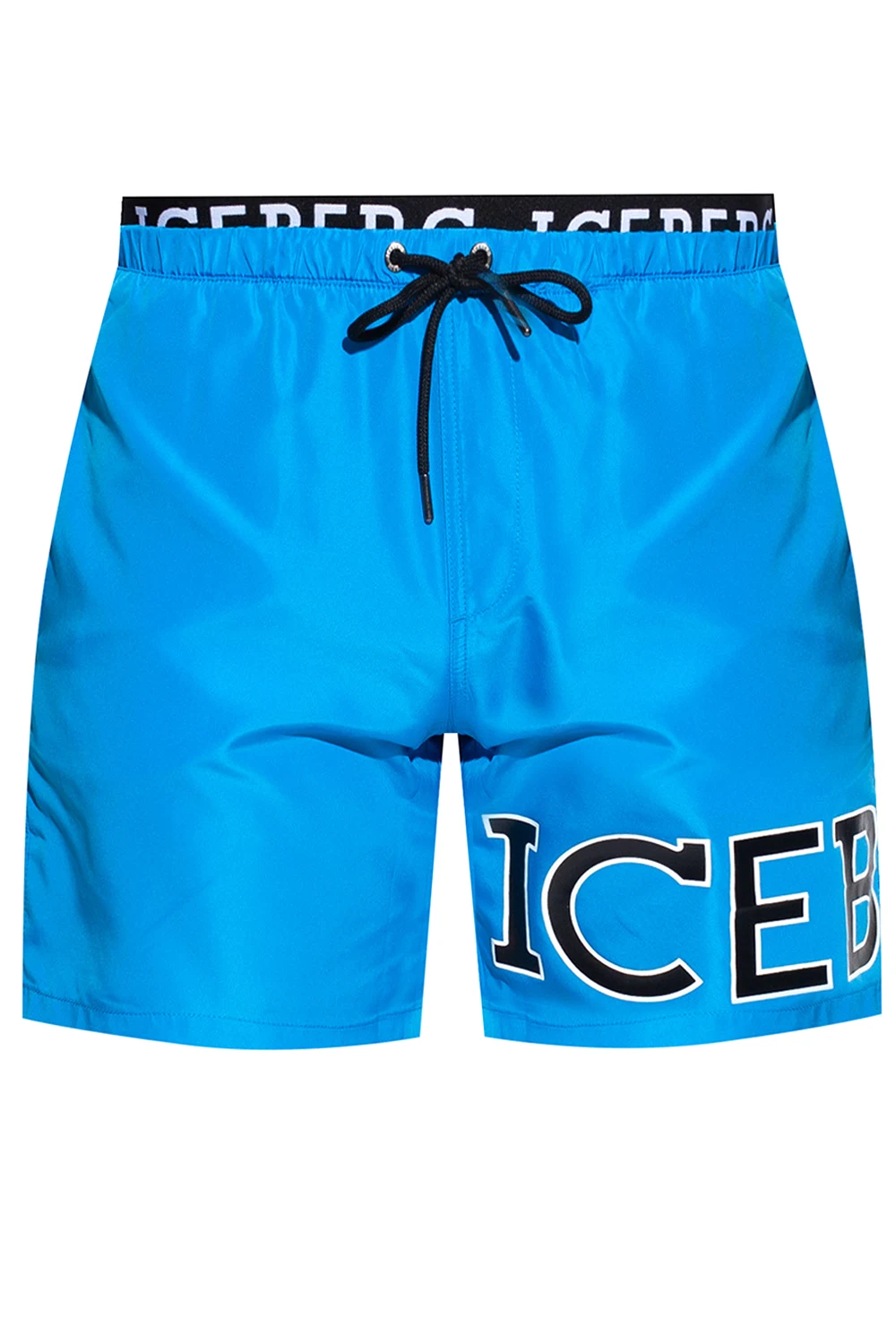 BLUE Swim shorts with logo