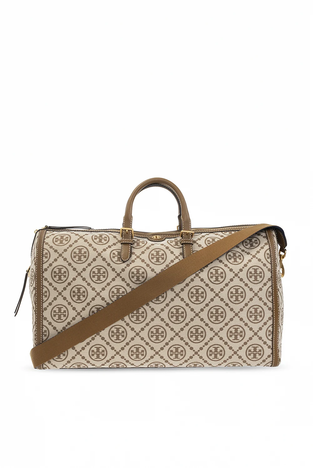 cream ‘T Monogram Oversized’ holdall bag