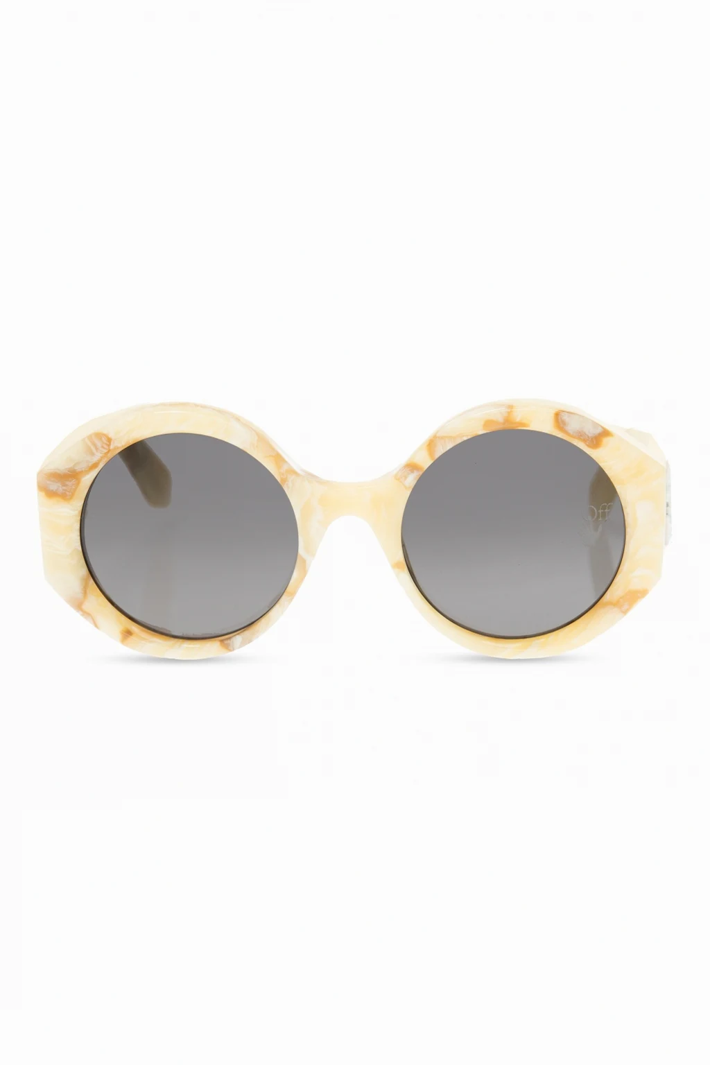 cream Logo sunglasses