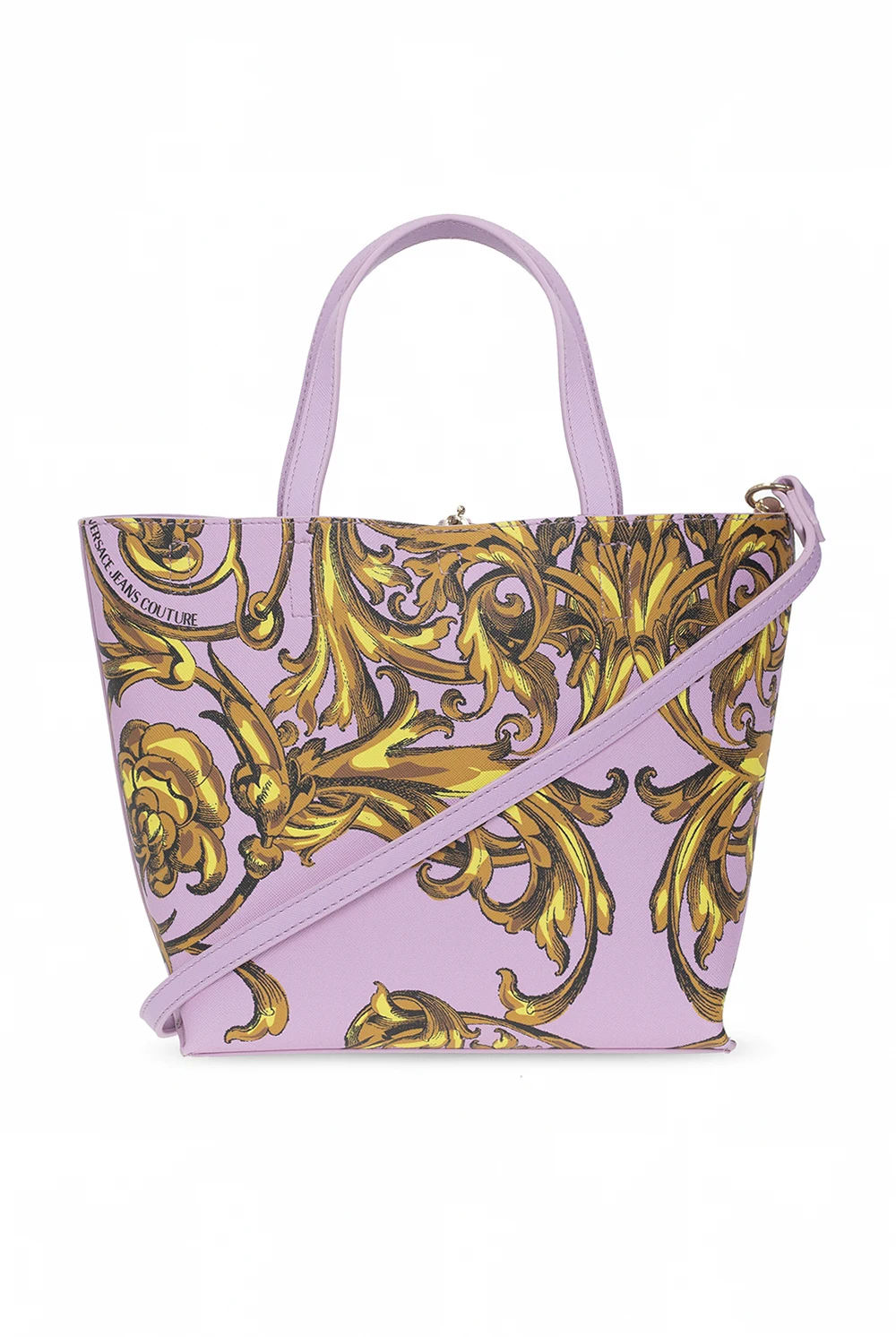 PURPLE Reversible shopper bag