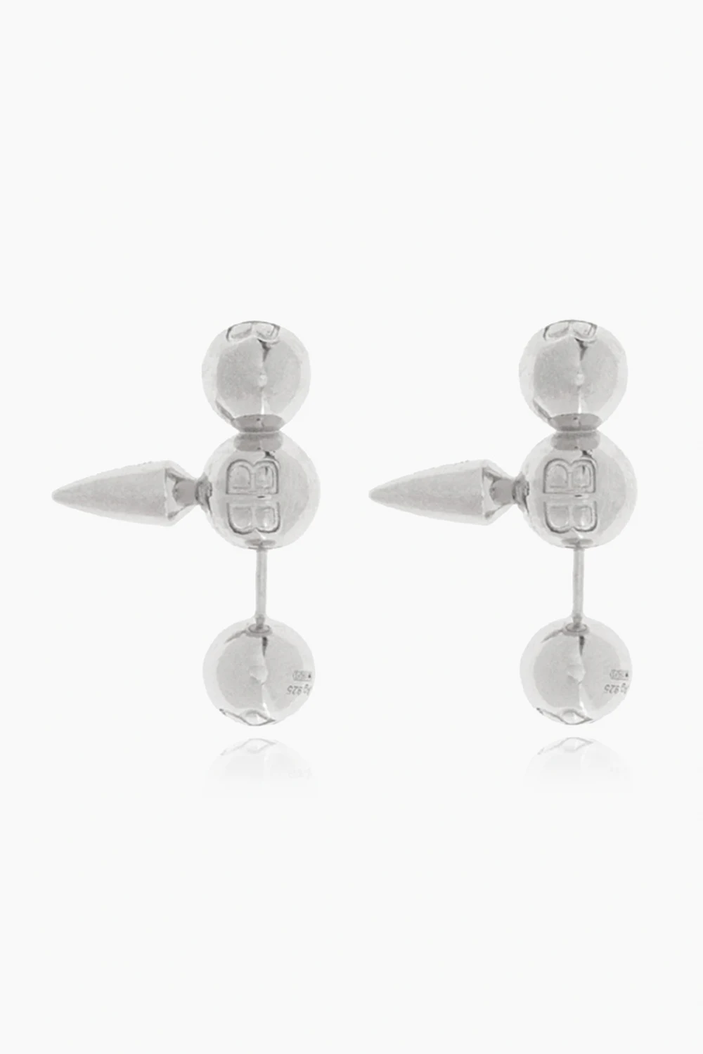 Silver earrings