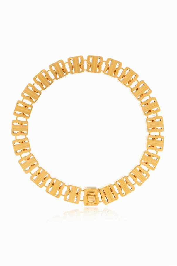 ZŁOTY Naszyjnik z monogramem