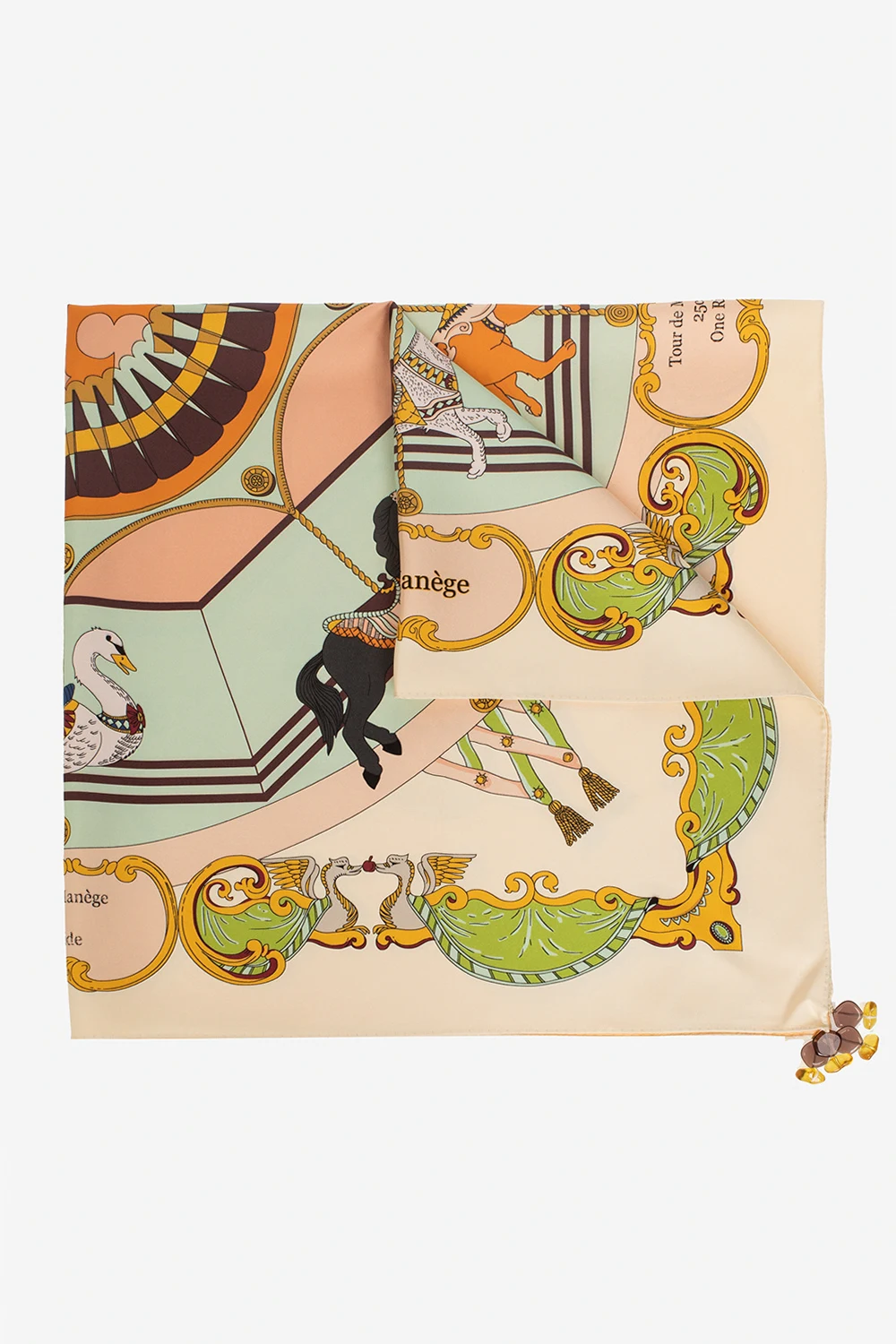 MULTICOLOUR Silk scarf