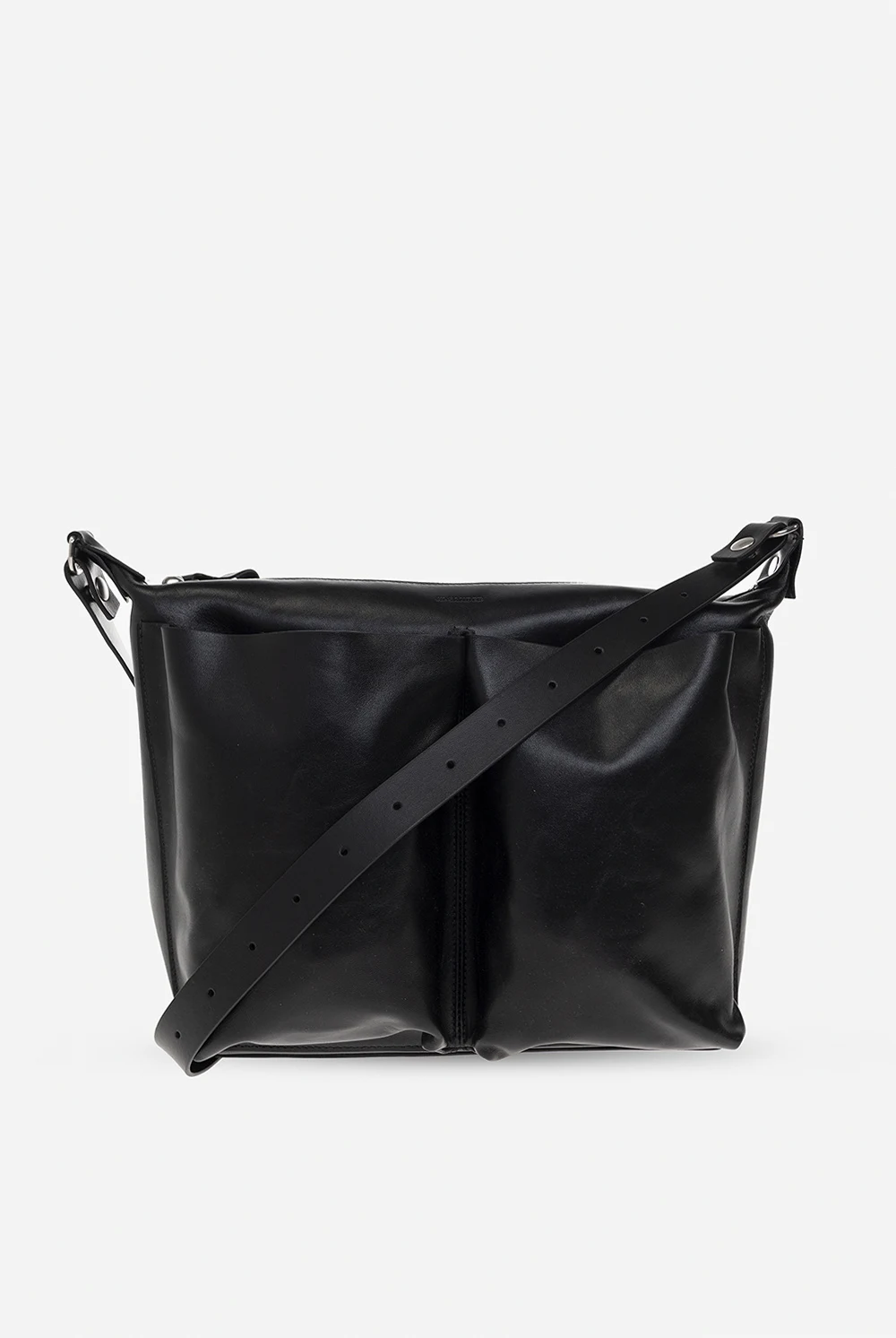 Leather shoulder bag
