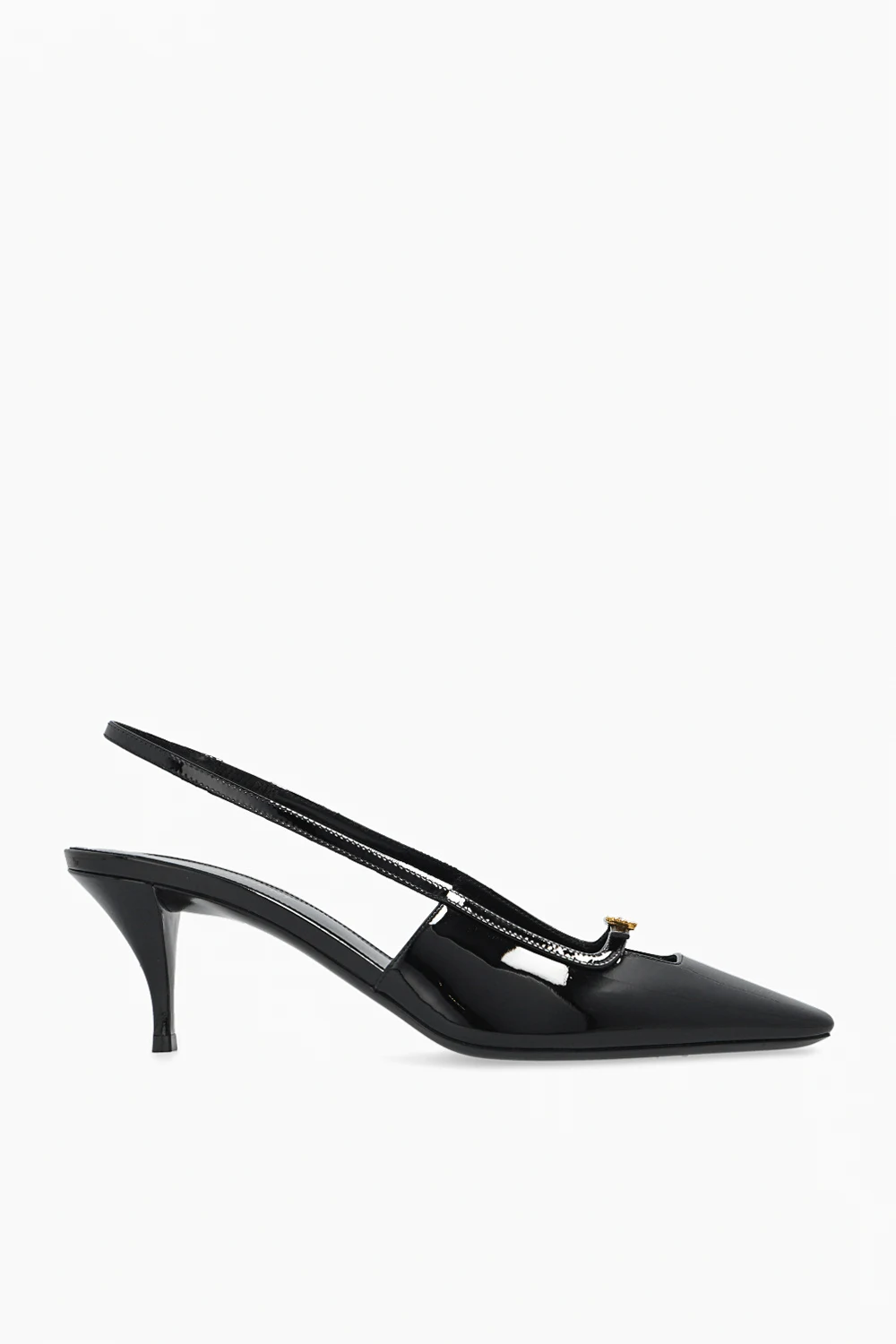 ‘Blade’ pumps in patent leather