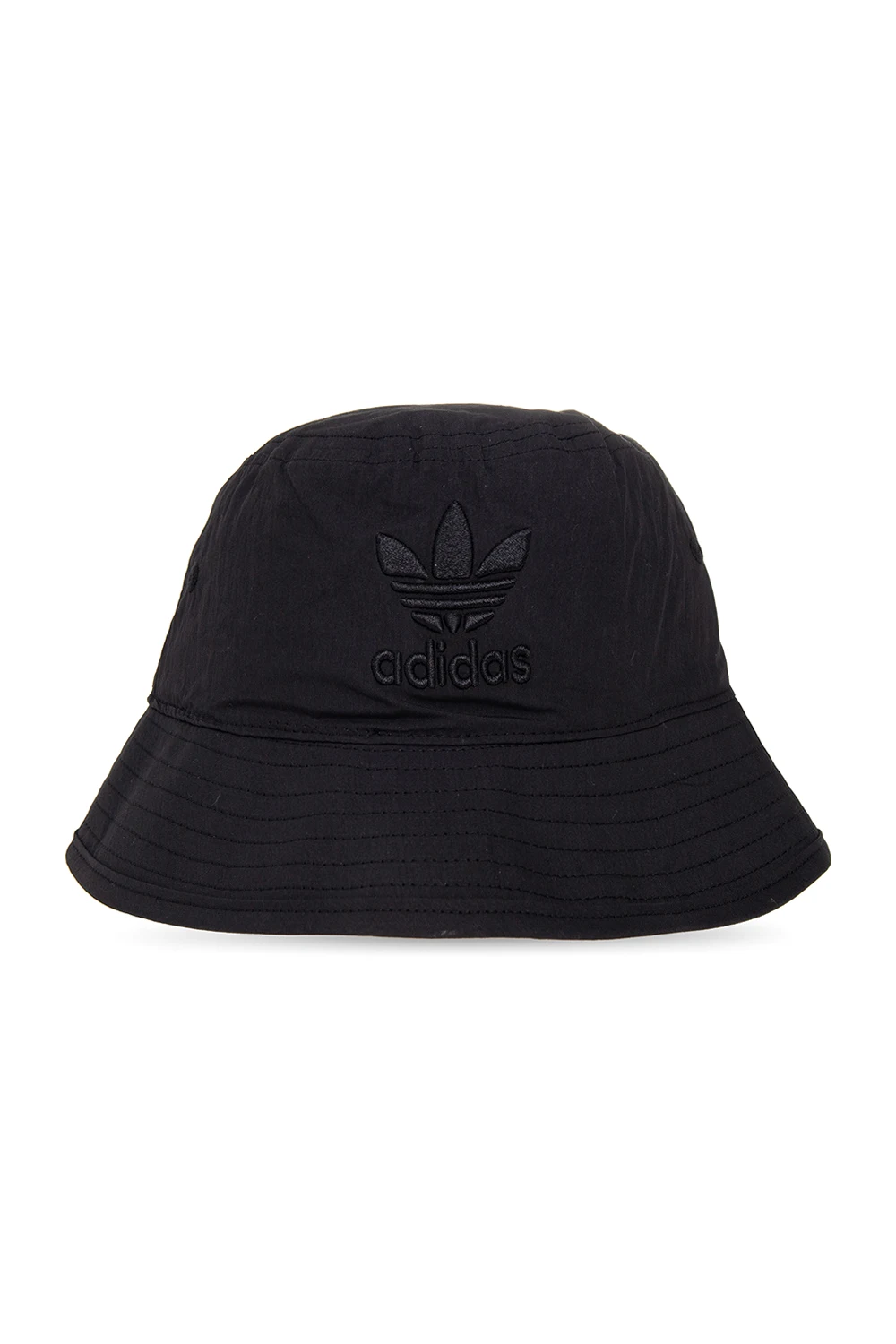 BLACK Bucket hat with logo