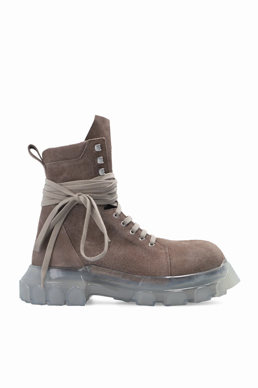 Zamszowe buty za kostkę