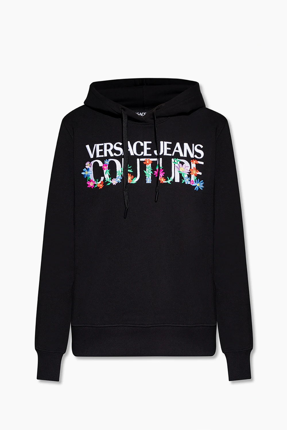 BLACK Hoodie with logo