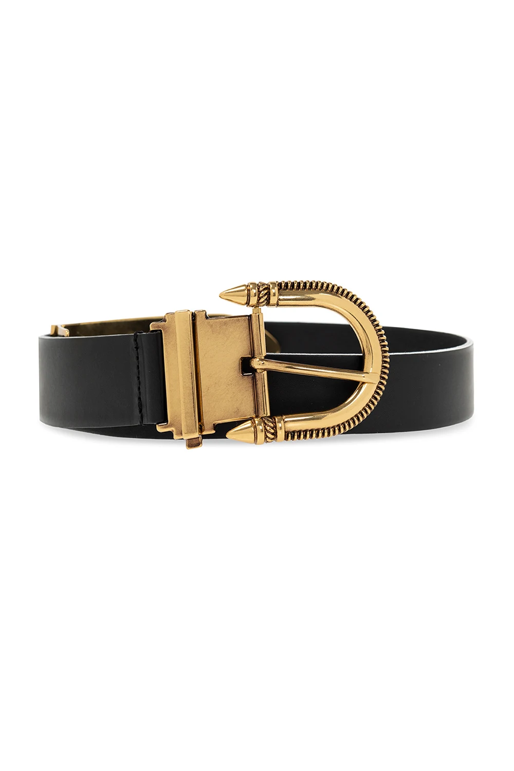 Leather belt