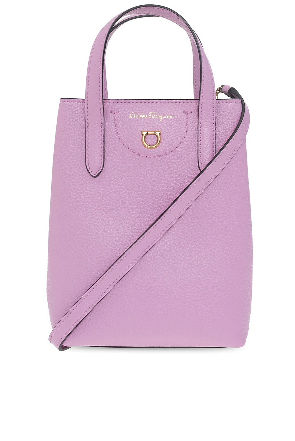 Shoulder bag with logo