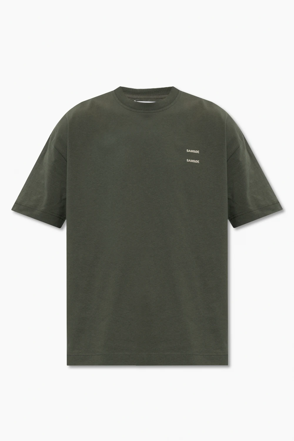 GREEN ‘Joel’ T-shirt with logo