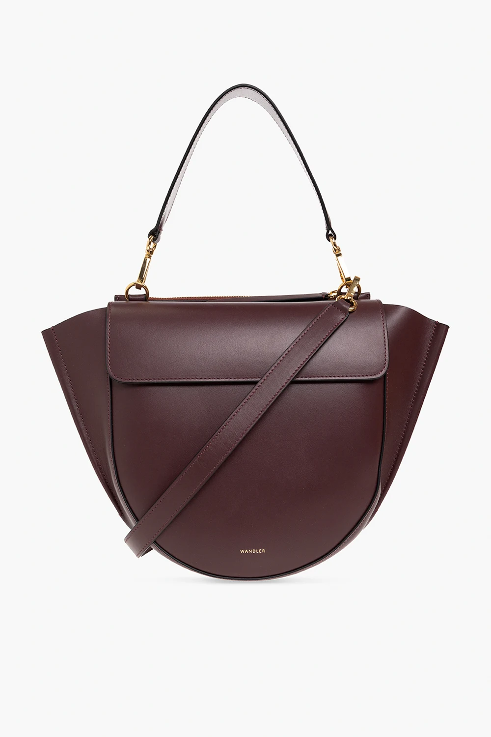 BURGUNDY ‘Hortensia Medium’ shoulder bag