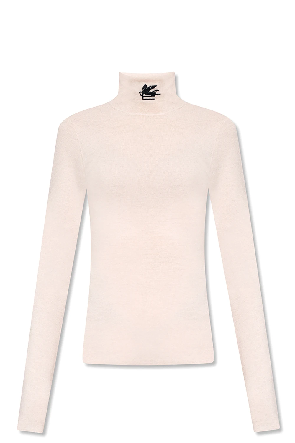 Wool turtleneck sweater
