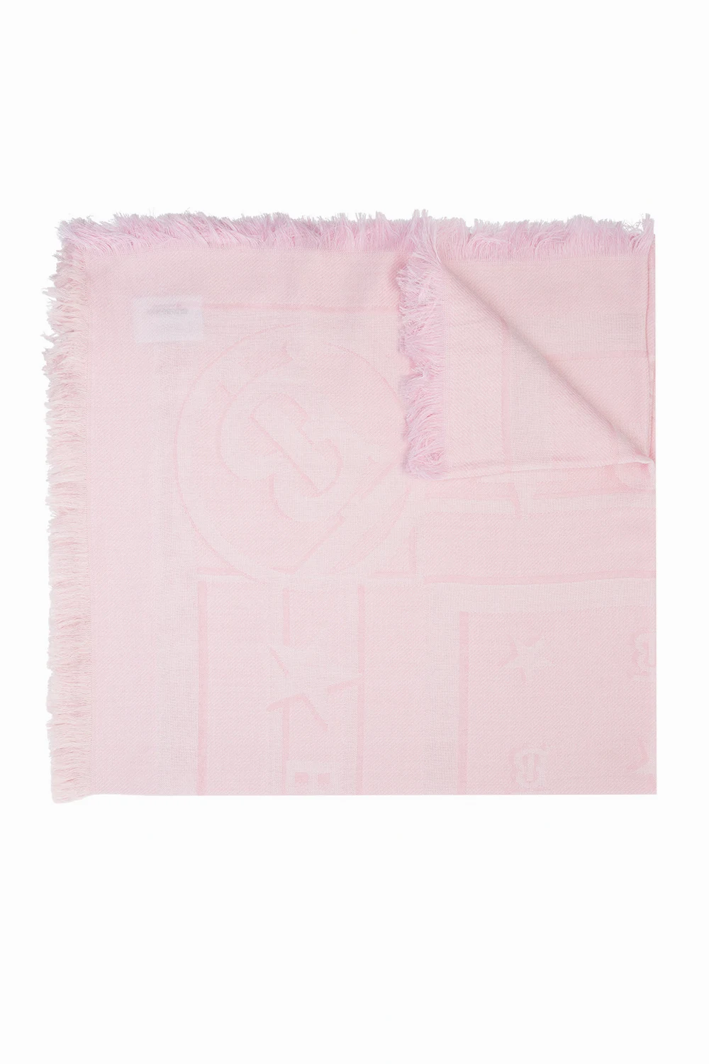 PINK Patterned scarf