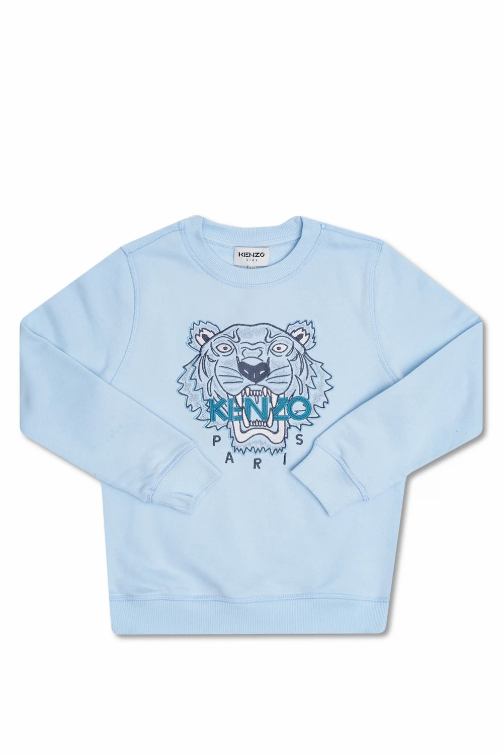 Sweatshirt with tiger motif