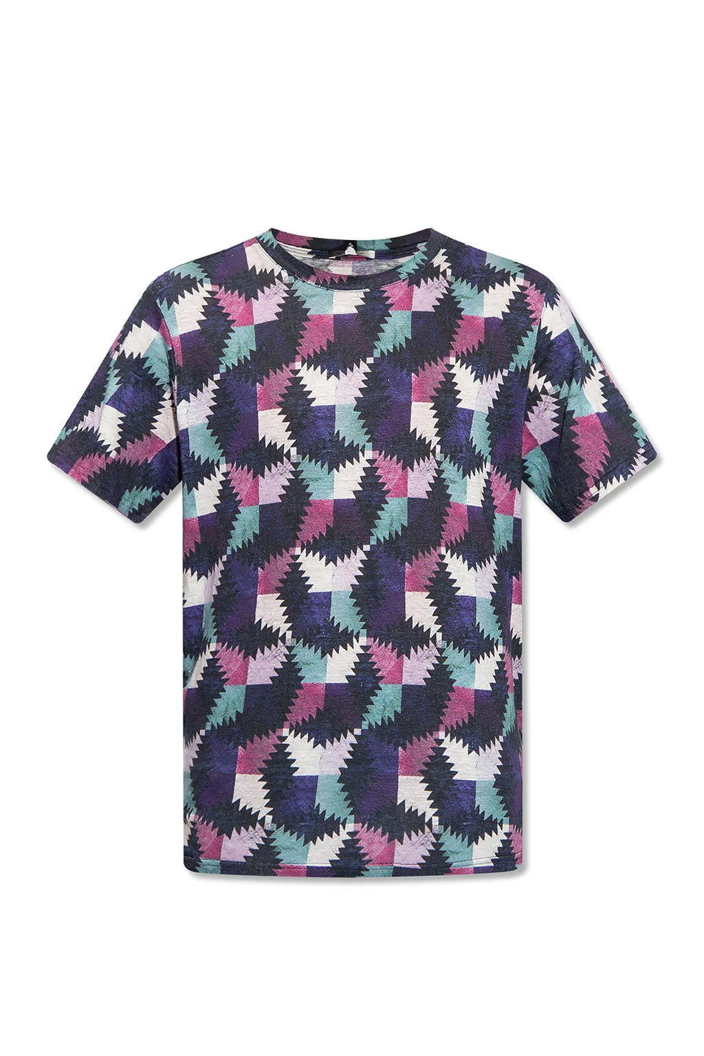 ‘Camron’ linen T-shirt
