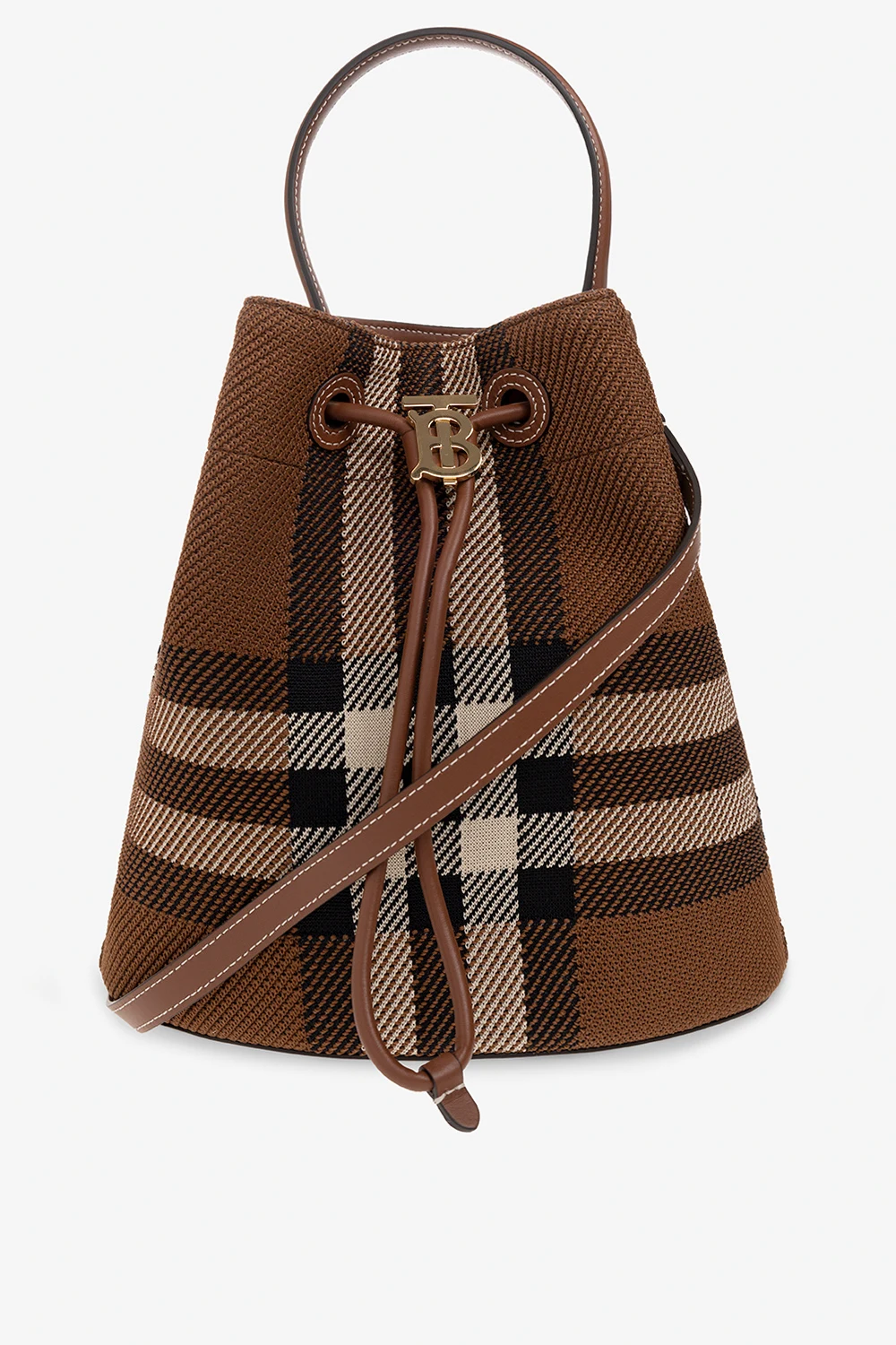 BROWN ‘TB Small’ bucket bag
