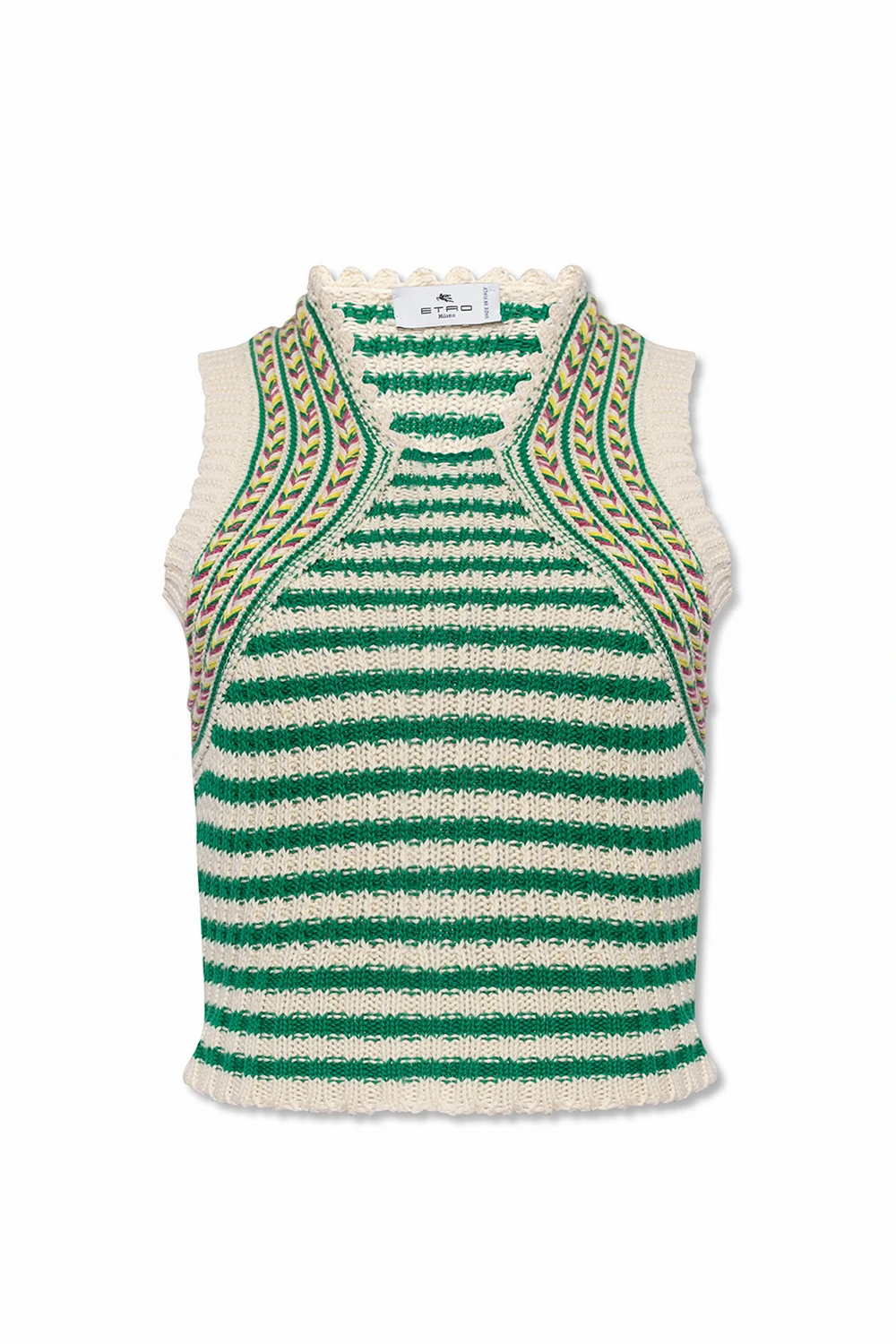 Striped vest