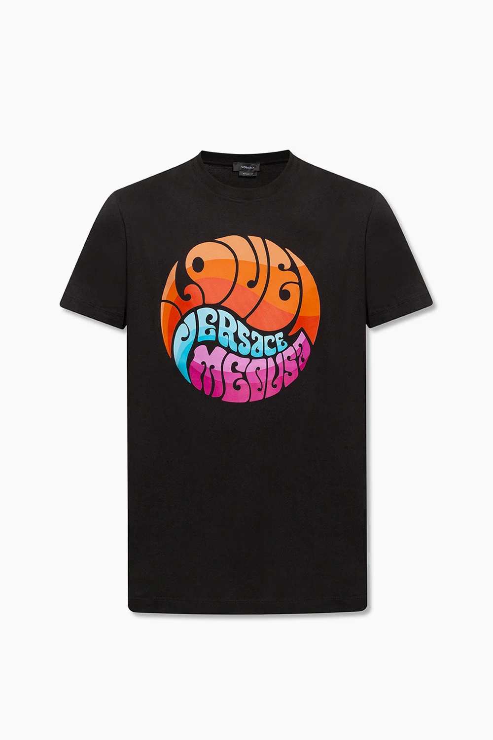 BLACK Printed T-shirt