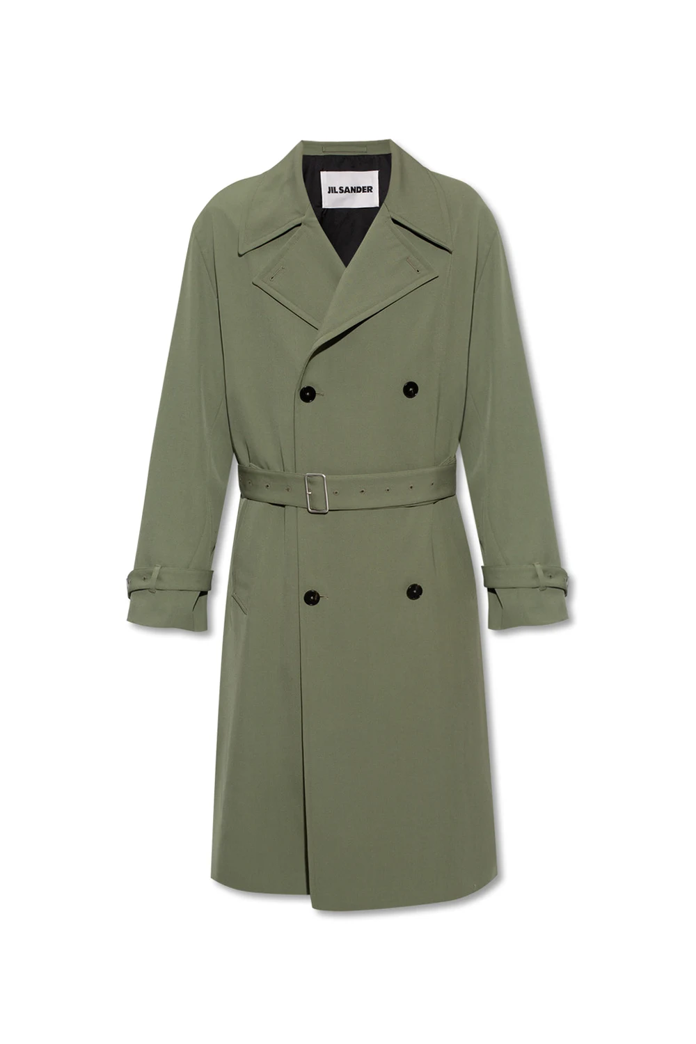 Wool trench coat